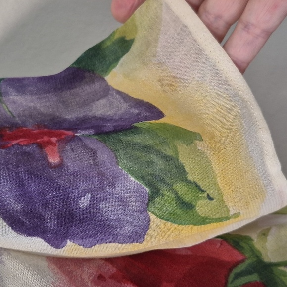 VTG Pastel Yellow Spring Floral Chic Maxi Dress Sz 14 Jeffrey & Dara Lined - Picture 4 of 9